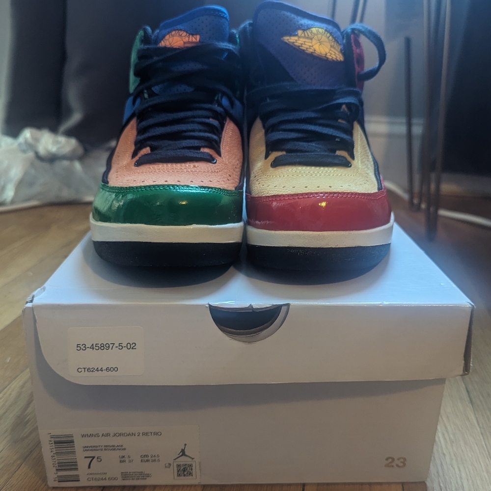 Jordan Retro 2 Women's Rivals - Picture 13 of 13
